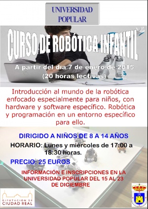 Curso de Robótica para niños